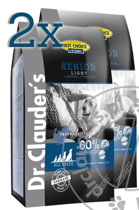 Dr.Clauder's Best Choice Senior Light 2x12,5kg