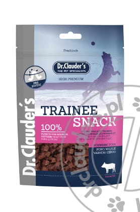 Dr.Clauder's TRAINEE SNACK PORK - Przysmaki do szkolenia z wieprzowiny - 80g