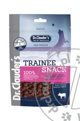 Dr.Clauder's TRAINEE SNACK PORK - Przysmaki do szkolenia z wieprzowiny - 80g
