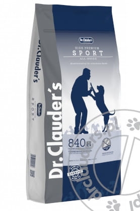 Dr.Clauder's High Premium SPORT - Karma sucha dla psów aktywnych SPORT - 15kg