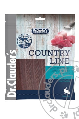 Dr.Clauder's COUNTRY LINE KANINCHEN - Przekąska dla psów - MIĘSO Z KRÓLIKA 100% - 170g