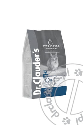 Dr.Clauder's High Premium CAT SENIOR STERILISED - Karma sucha dla kotów starszych i po sterylizacji - 400g