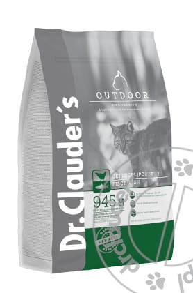 Dr.Clauder's High Premium CAT OUTDOOR - Karma sucha dla kotów bywających na zewnątrz - 4kg