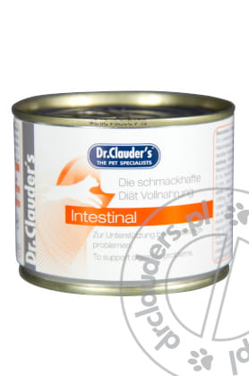 Dr.Clauder's Diet INTESTINAL - Dietetyczna karma mokra dla kotów (PROBLEMY TRAWIENNE) - 200g