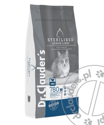Dr.Clauder's HP CAT STERILISED - Karma sucha dla kotów starszych i po sterylizacji - 10kg