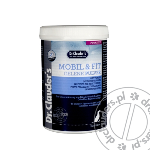 Dr.Clauder's Mobil & Fit GELENK PULVER - Preparat wspomagający stawy - 500g