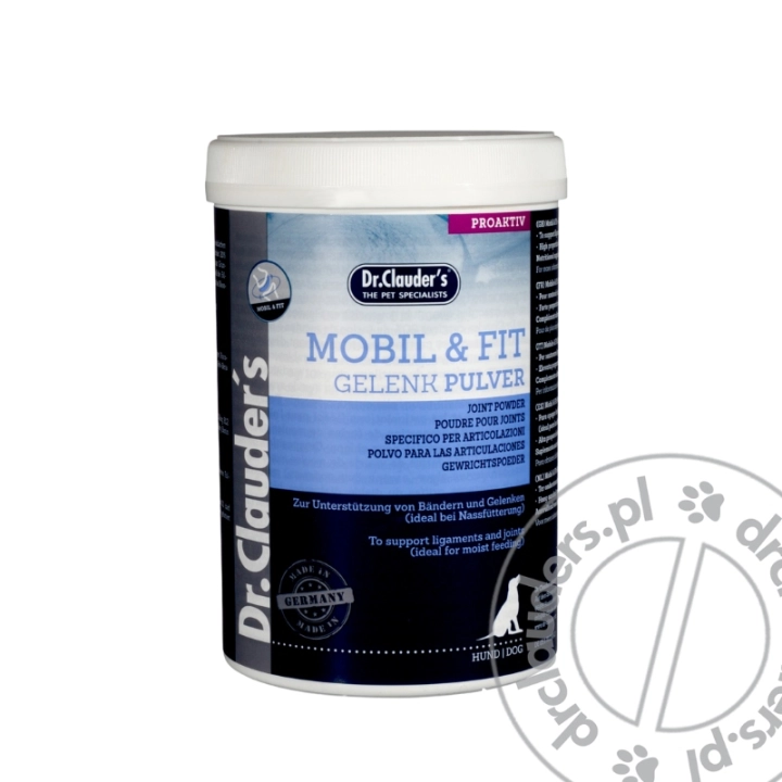 Dr.Clauder's Mobil & Fit GELENK PULVER - Preparat wspomagający stawy - 500g