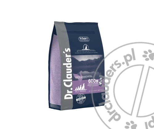 Dr.Clauder's HYPOSENSITIVE ENTE & KARTOFFEL - Karma sucha - KACZKA & ZIEMNIAKI - 350g