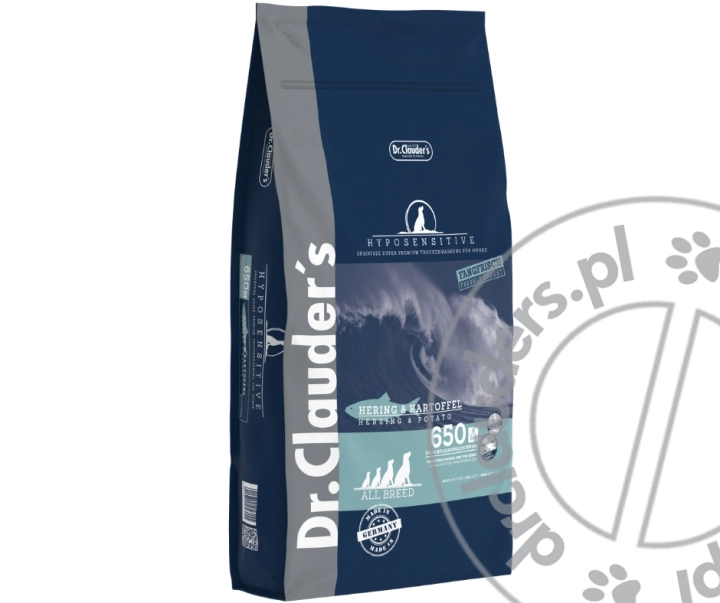 Dr.Clauder's Hyposensitive GRAINFREE HERING - Karma sucha BEZZBOŻOWA ZE ŚLEDZIEM - 11,5kg