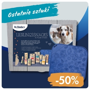 Dr.Clauder's LieblingsSnacks Box - mega zestaw przysmaków + mata do lizania GRATIS