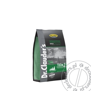 Dr.Clauder's Best Choice SENSITIVE ADULT LAMB & RICE - Karma sucha - JAGNIĘCINA & RYŻ - 350g