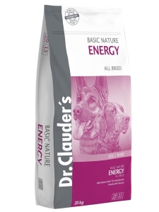 Dr. Clauder's Basic Nature ENERGY 20kg - Karma sucha dla psów aktywnych wszystkich ras