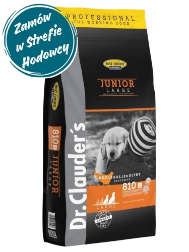 Dr.Clauder's Best Choice JUNIOR LARGE - Karma sucha dla młodych psów dużych i olbrzymich ras - 20kg