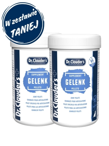 Dr.Clauder's Mobil & Fit GELENK PELLETS - Preparat wspomagający stawy (granulki) - 1350g (2x675g)