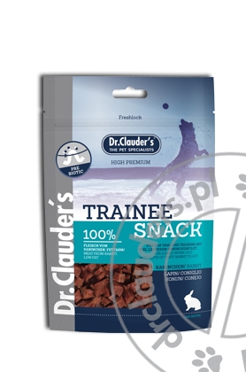 Dr.Clauder's TRAINEE SNACK KANINCHEN - Przysmaki do szkolenia z królika - 80g