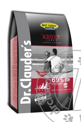 Dr.Clauder's Best Choice ADULT LARGE - Karma sucha dla dorosłych psów dużych ras - 12,5kg