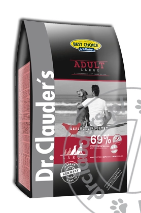Dr.Clauder's Best Choice ADULT LARGE - Karma sucha dla dorosłych psów dużych ras - 12,5kg