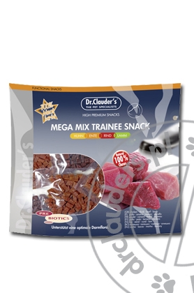Dr.Clauder's TRAINEE SNACK MEGA MIX - Przysmaki do szkolenia - 500g (4 x 125g)