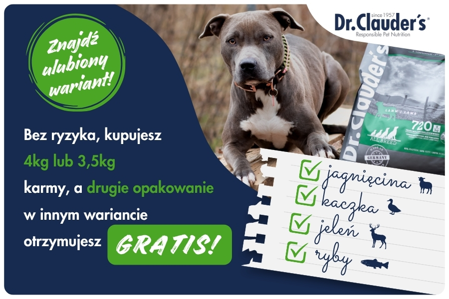 Znajdź ulubiony wariant karmy! Kupujesz 4kg lub 3,5kg, a drugie opakowanie w innym wariancie otrzymujesz gratis!
